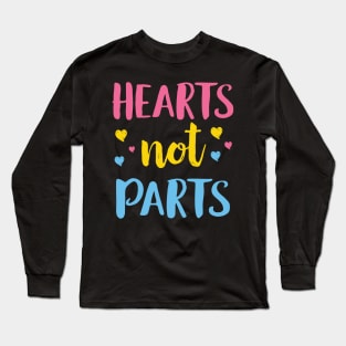 Hearts Not Parts Long Sleeve T-Shirt